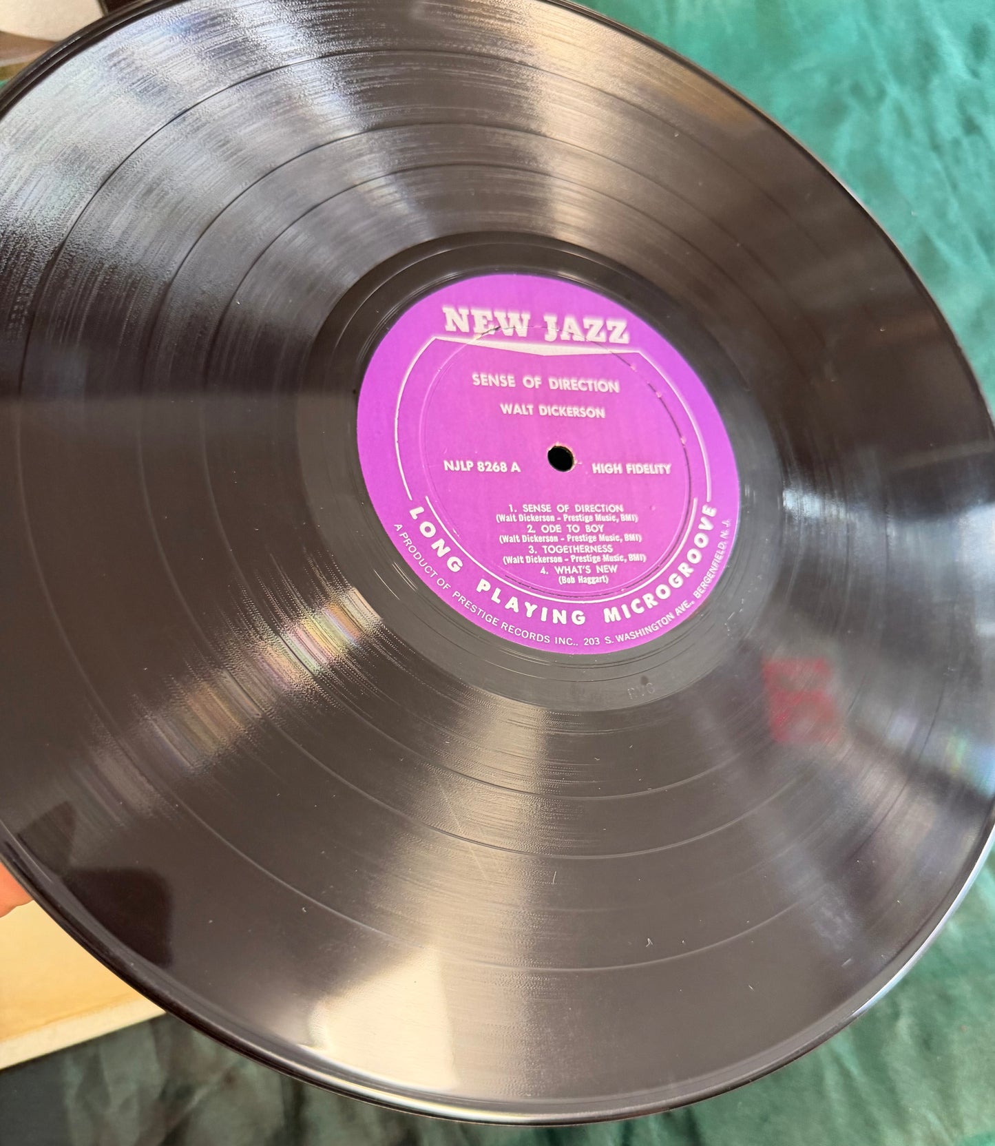 Walt Dickerson - A Sense Of Direction 1st Press 1961 Mono New Jazz