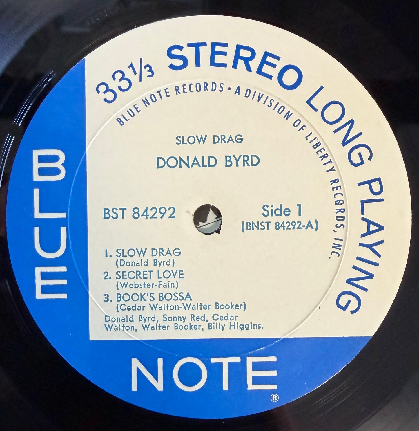Donald Byrd - Slow Drag 1st Press 1968 Blue Note Liberty Van Gelder