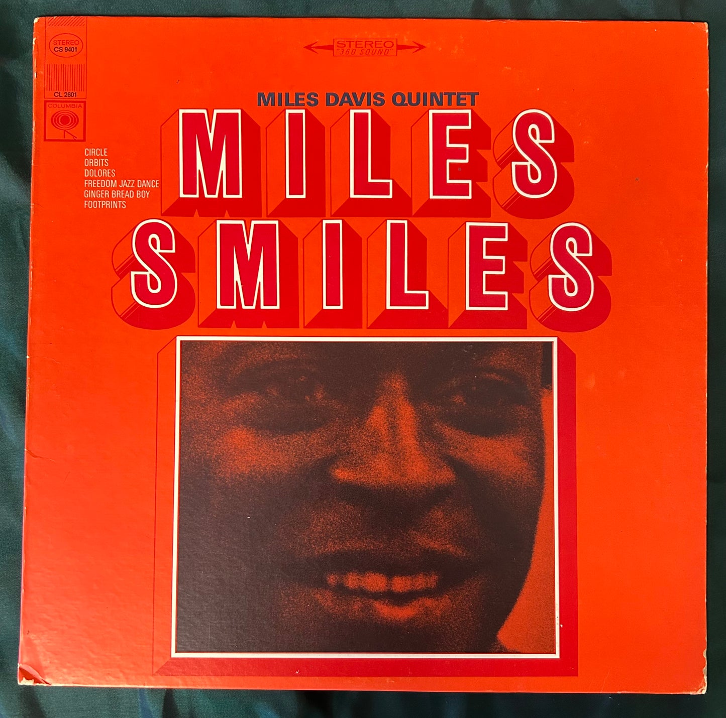 Miles Davis - Miles Smiles 1st Press 1967 Columbia 2-Eye