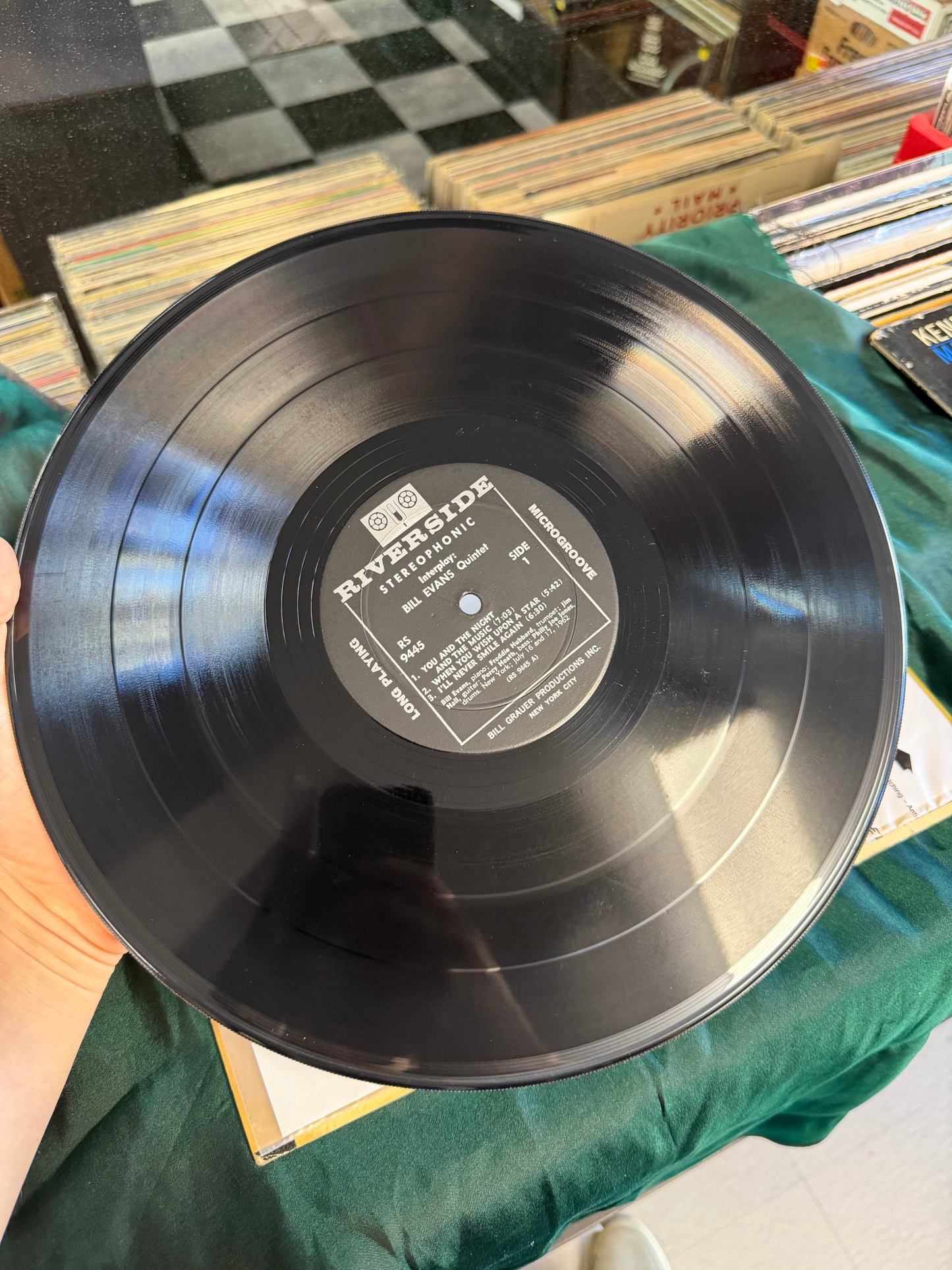 Bill Evans - Interplay 1st Press Stereo 1962 Riverside
