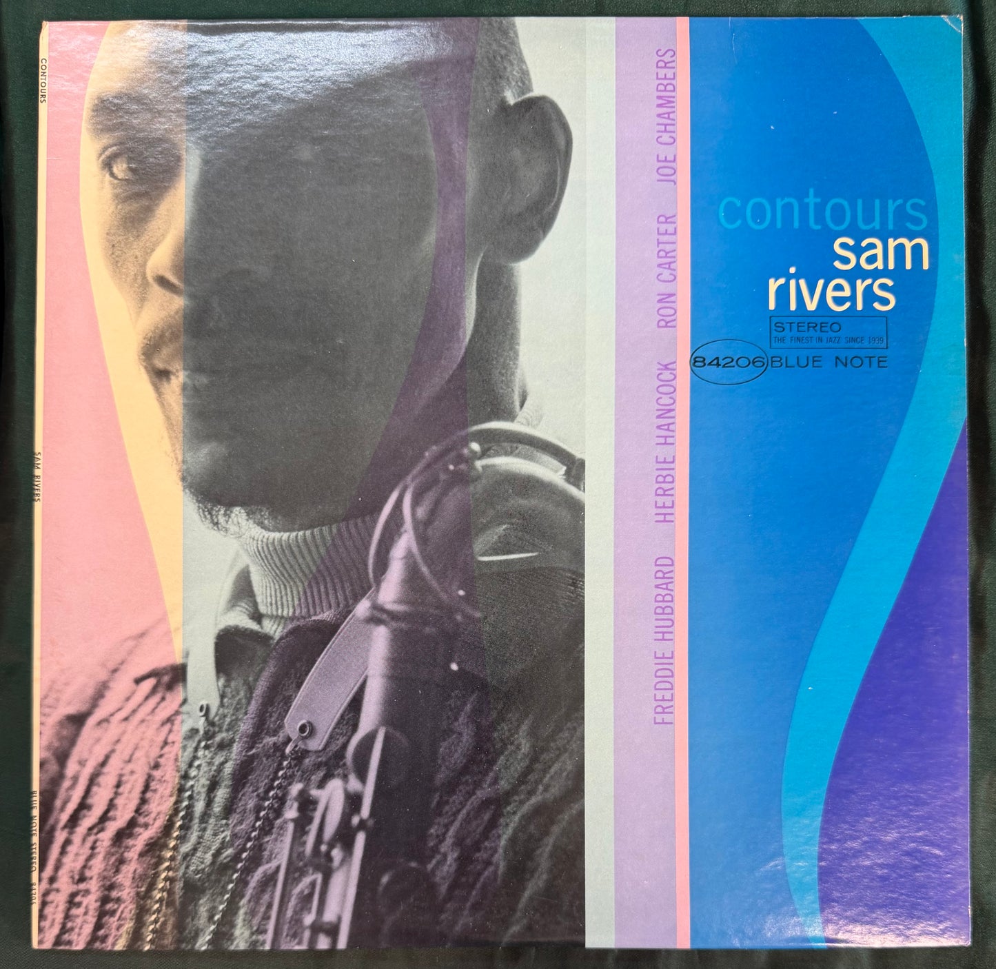 Sam Rivers - Contours 1st Stereo Press 1967 Blue Note NY RVG