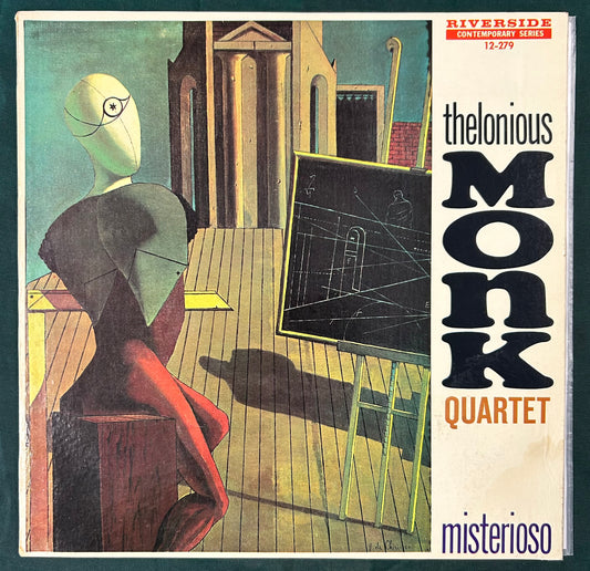 Thelonious Monk - Misterioso 1st Press 1958 Riverside Mono DG