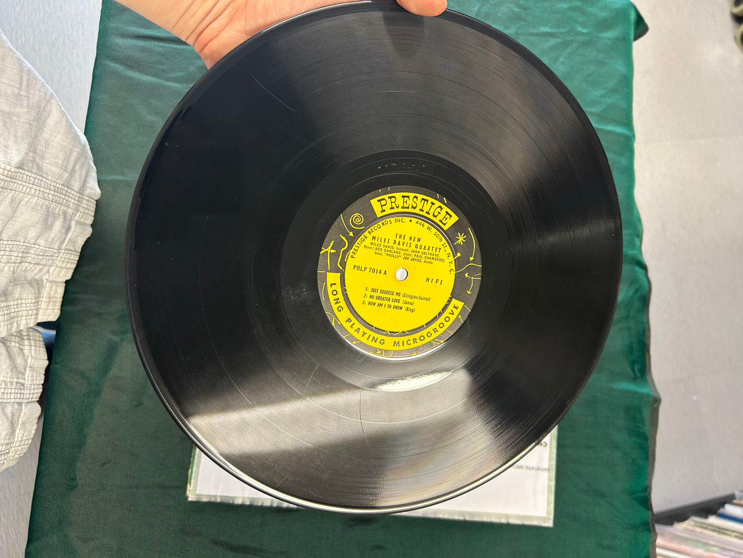 Miles Davis - Miles Prestige 7014 1st Mono Press 1956 50th St. Label