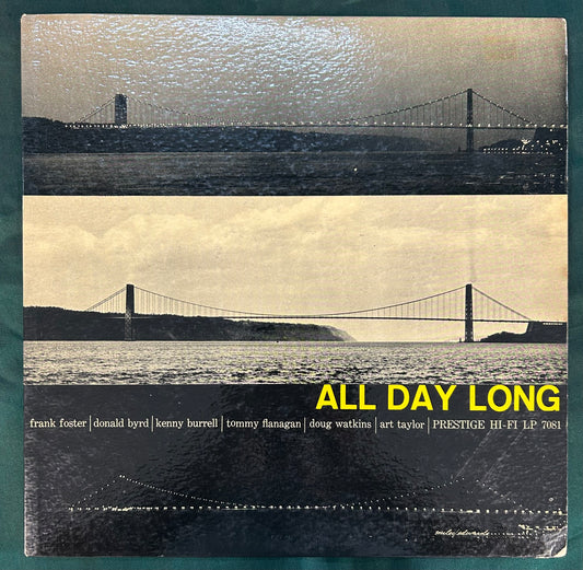 Prestige All Stars - All Day Long 1st Mono Press 1957 Prestige 50th St. PROMO