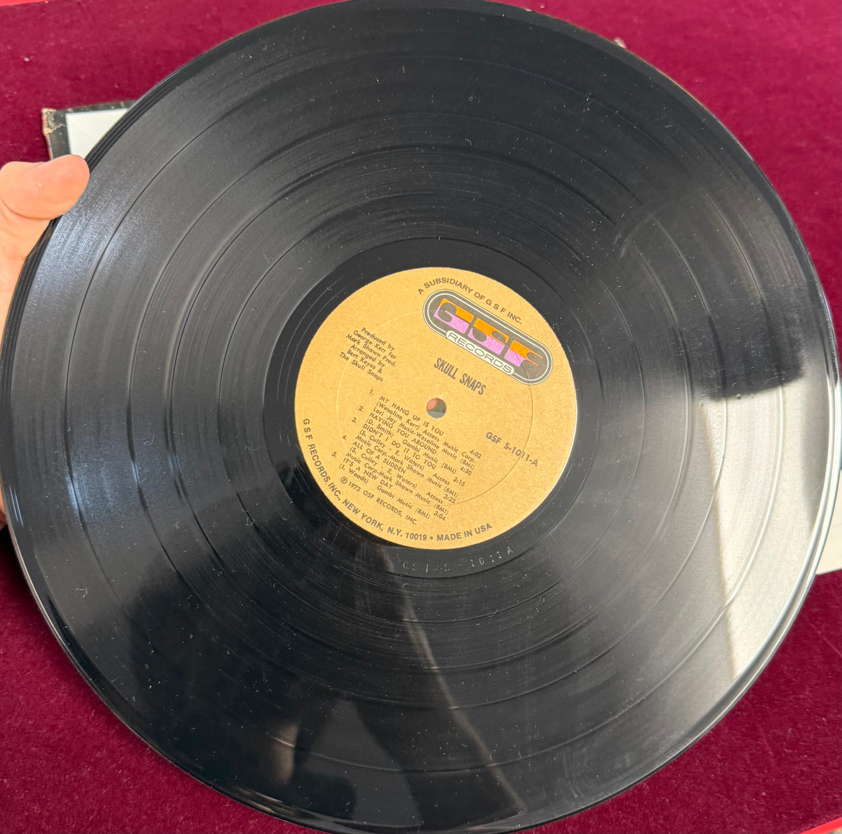 Skull Snaps - Skull Snaps 1st Press 1973 Rare Funk/Soul GSF Records - Sampled