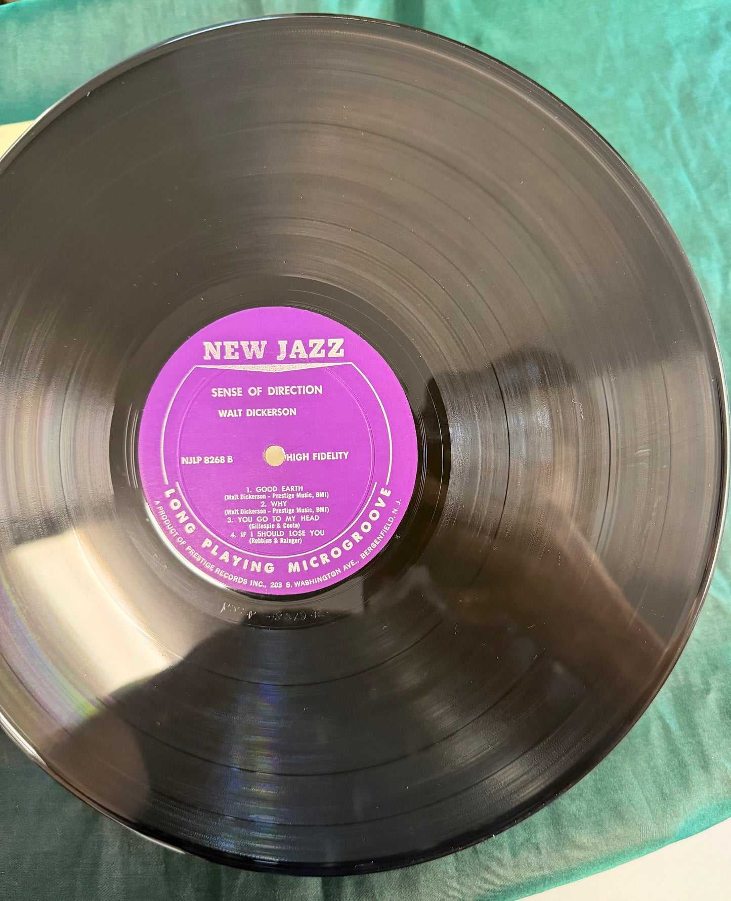 Walt Dickerson - A Sense Of Direction 1st Press 1961 Mono New Jazz