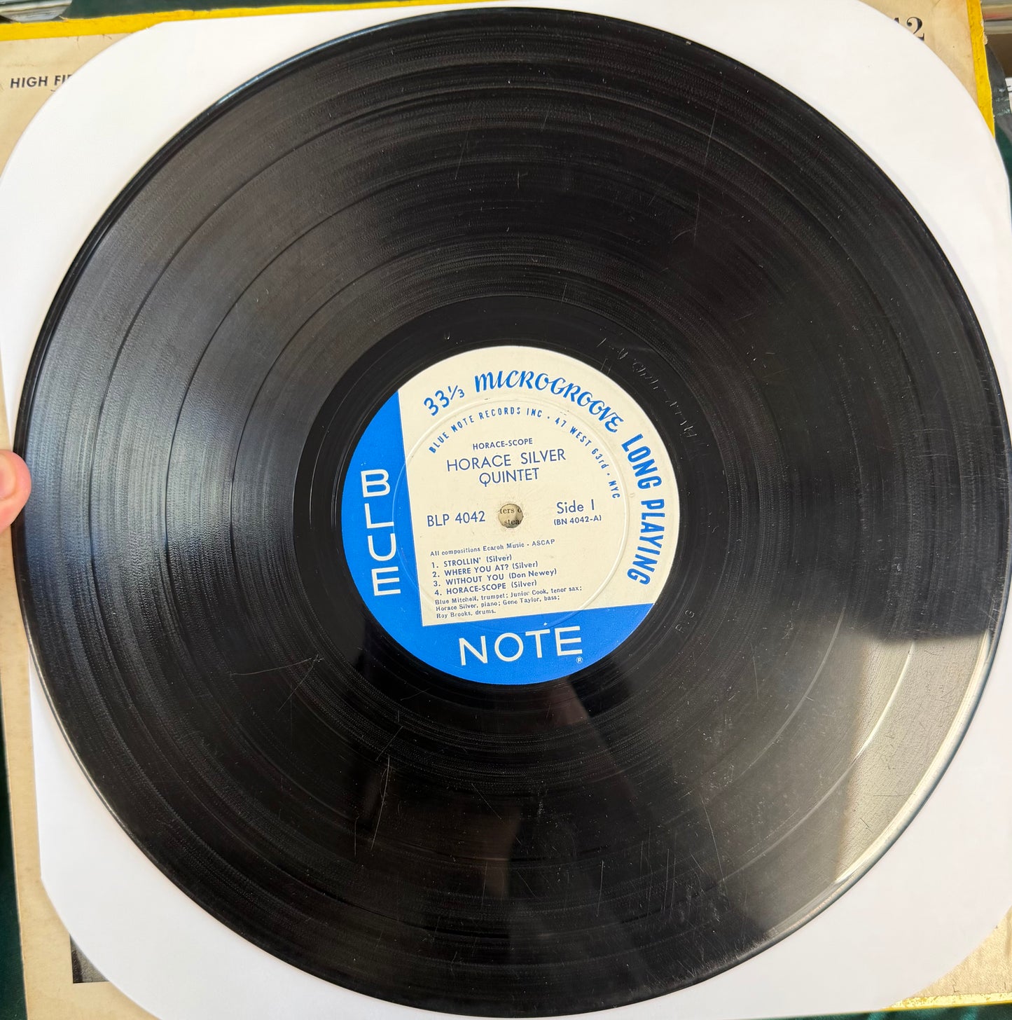 Horace Silver - Horace-Scope 1st Mono Press 1960 Blue Note