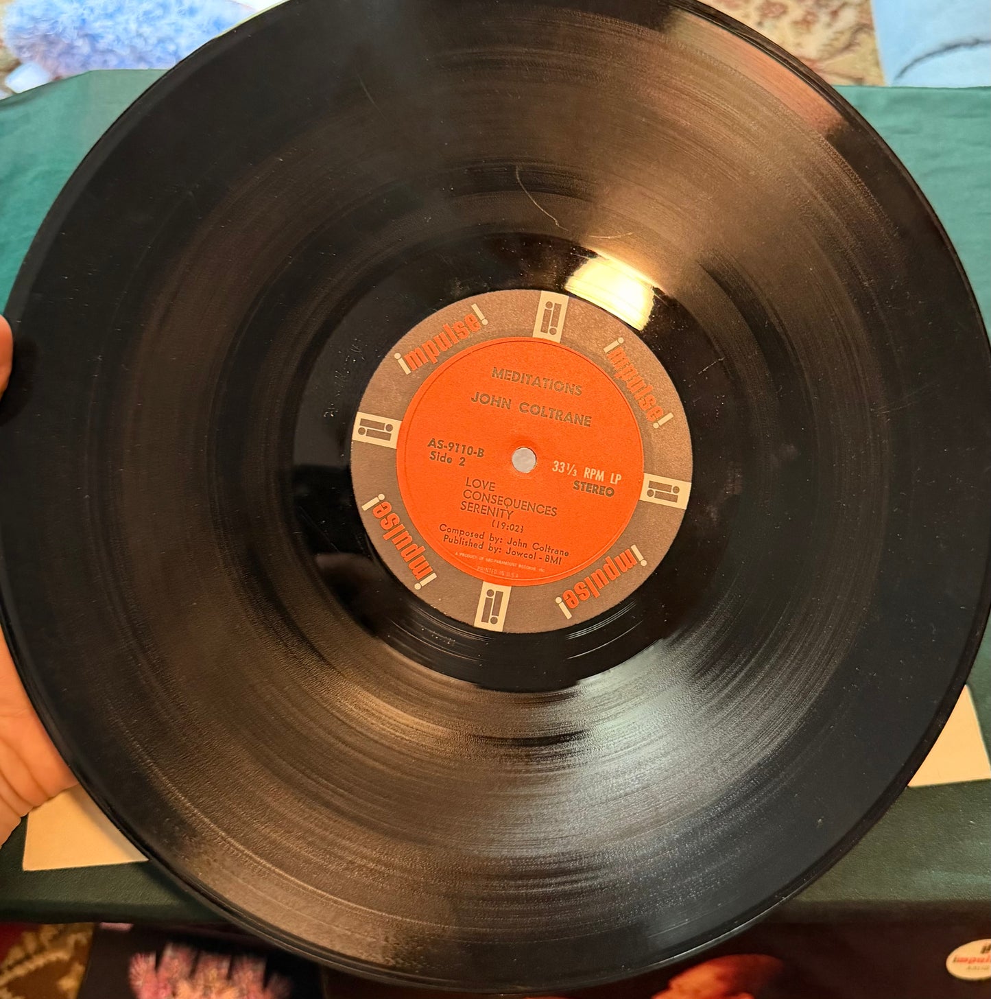 John Coltrane - Meditations 1st Press 1966 Stereo Impulse Van Gelder