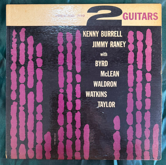 Kenny Burrell / Jimmy Raney - 2 Guitars 1st Mono Press 1957 Prestige Fireworks