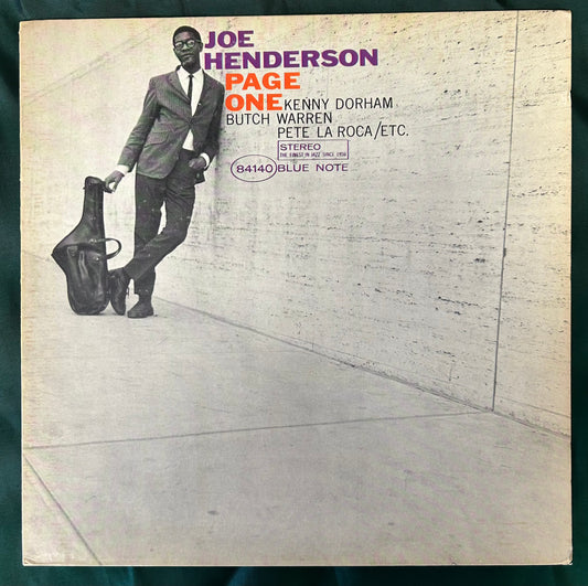 Joe Henderson - Page One 1967 Liberty Press Blue Note