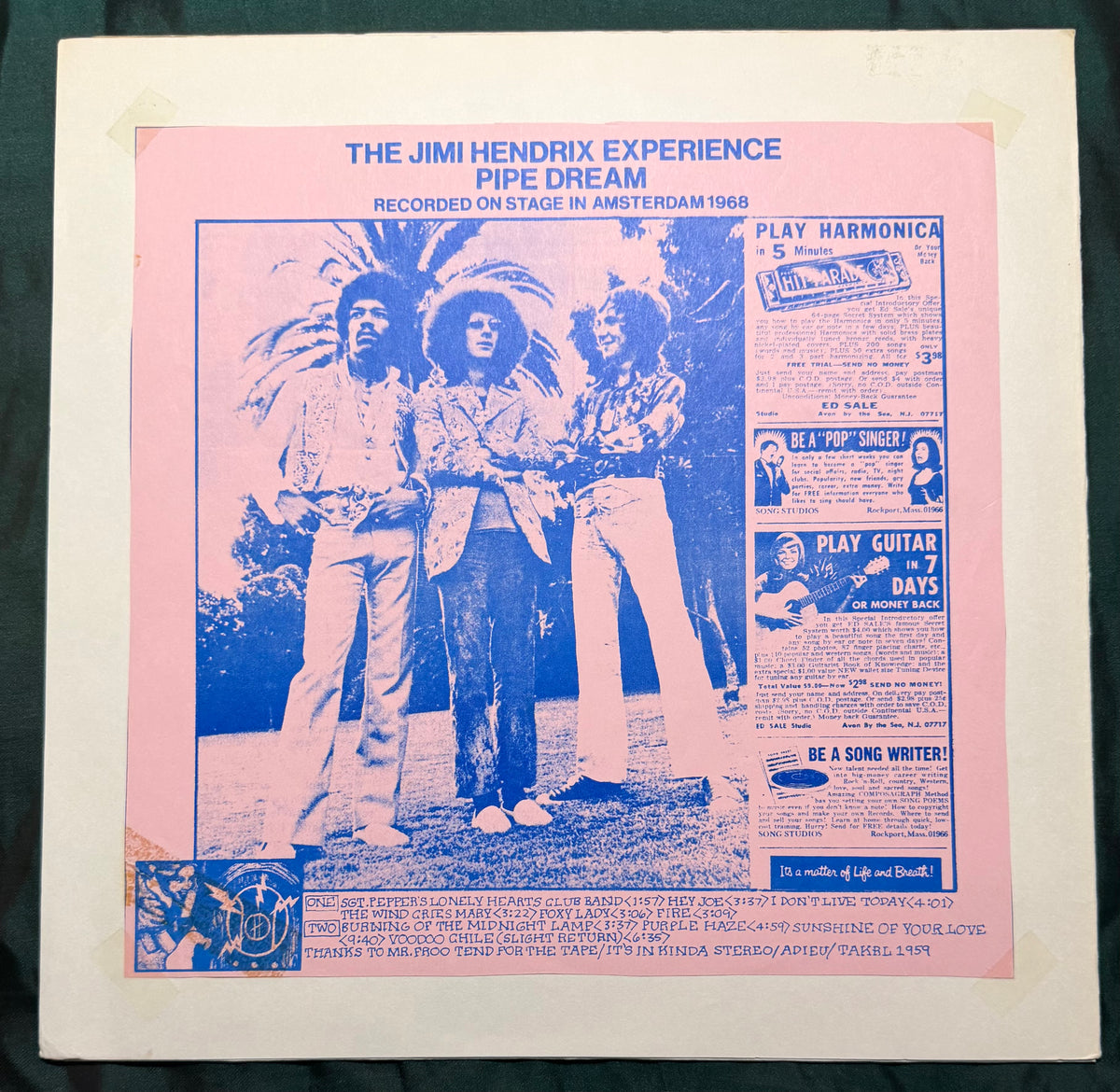 Jimi Hendrix Experience - Pipe Dream 1974 TAKRL Bootleg