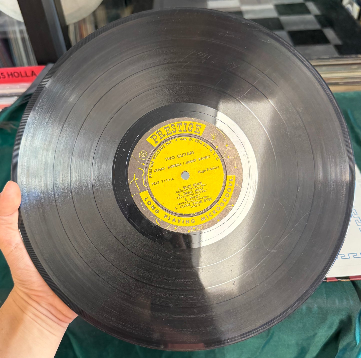 Kenny Burrell / Jimmy Raney - 2 Guitars 1st Mono Press 1957 Prestige Fireworks