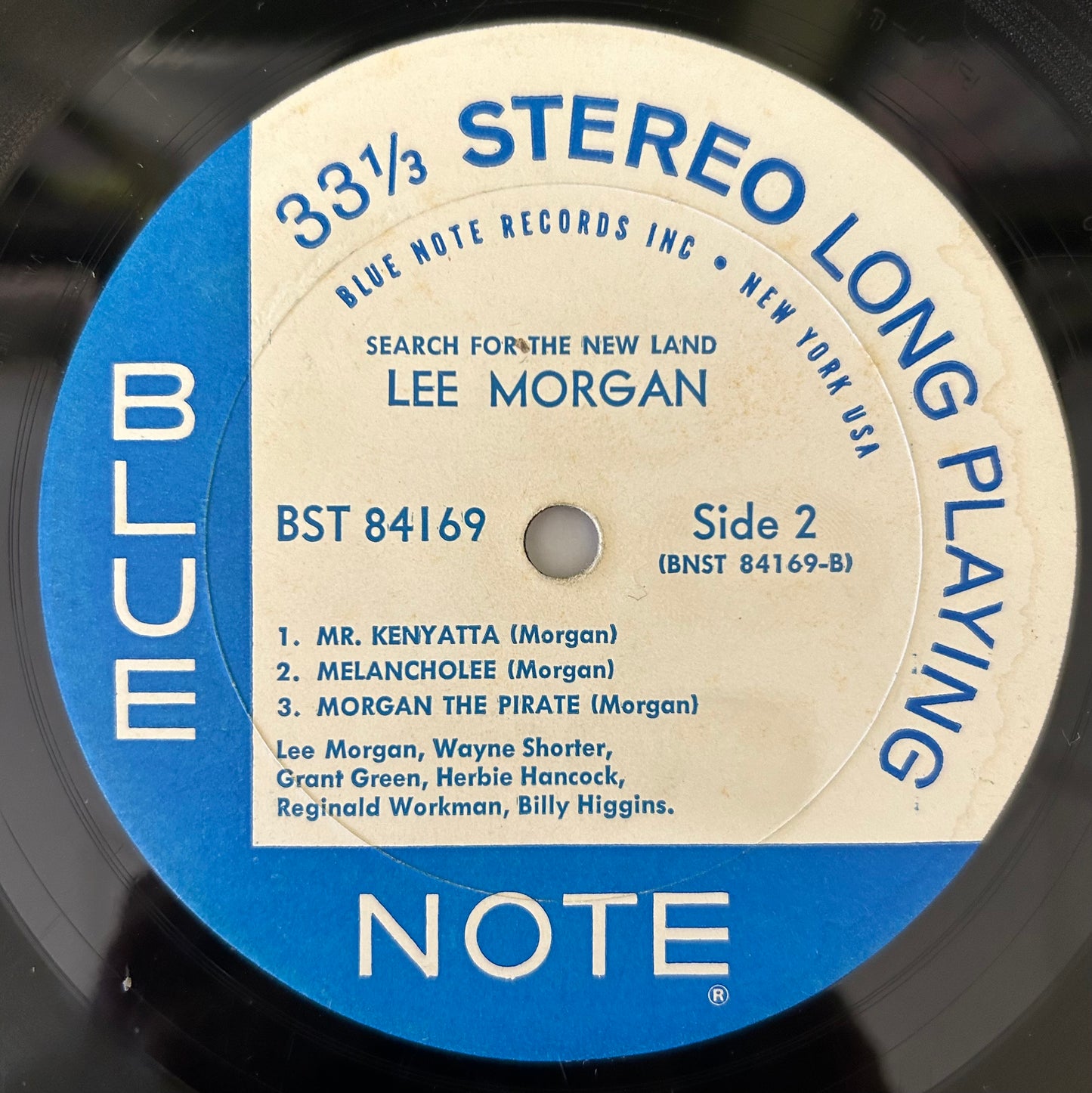 Lee Morgan - Search For The New Land 2nd Stereo Press 1966