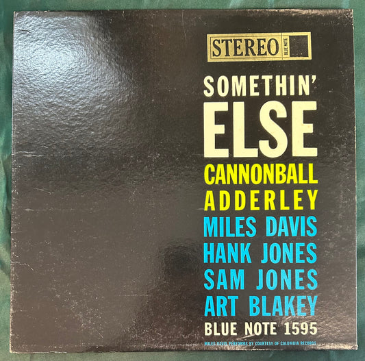 Cannonball Adderley - Somethin’ Else 1964 Stereo Press Blue Note NY Label Ear