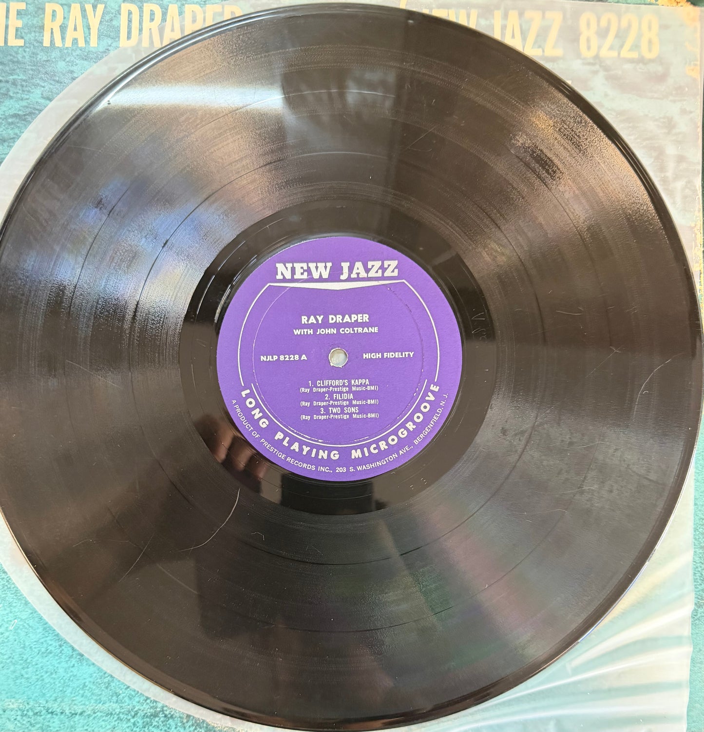 Ray Draper Quintet - With John Coltrane 1963 Press Prestige/New Jazz