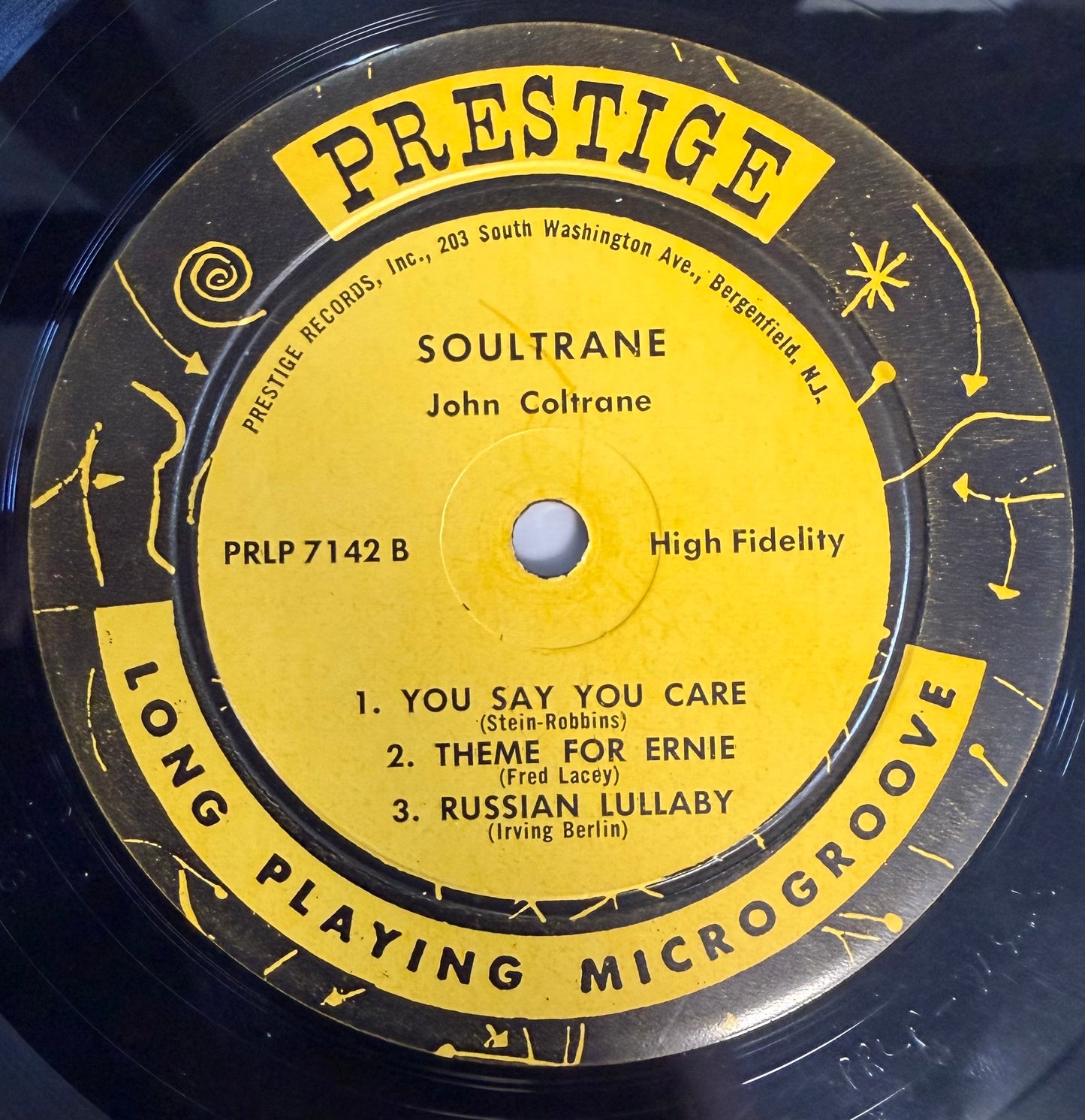 John Coltrane - Soultrane 1st Mono Press 1958 Prestige Bergenfield