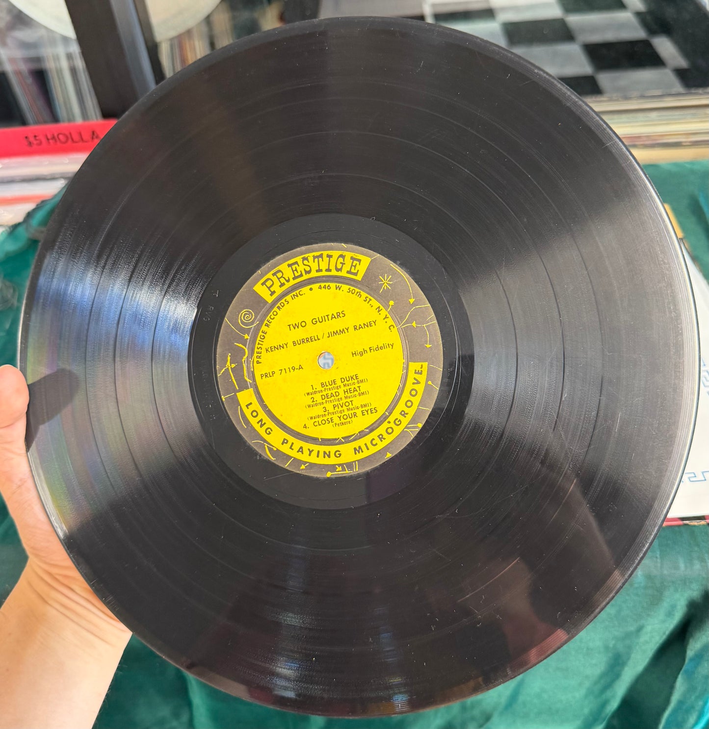 Kenny Burrell / Jimmy Raney - 2 Guitars 1st Mono Press 1957 Prestige Fireworks