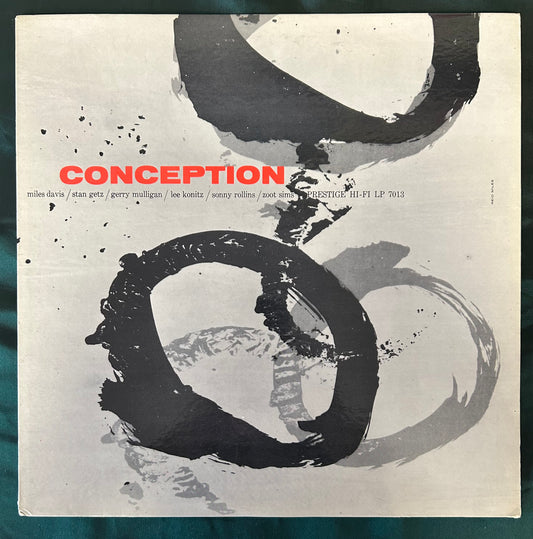 Miles Davis - Stan Getz - Lee Konitz - Conception Prestige 2nd Press 1959 RVG