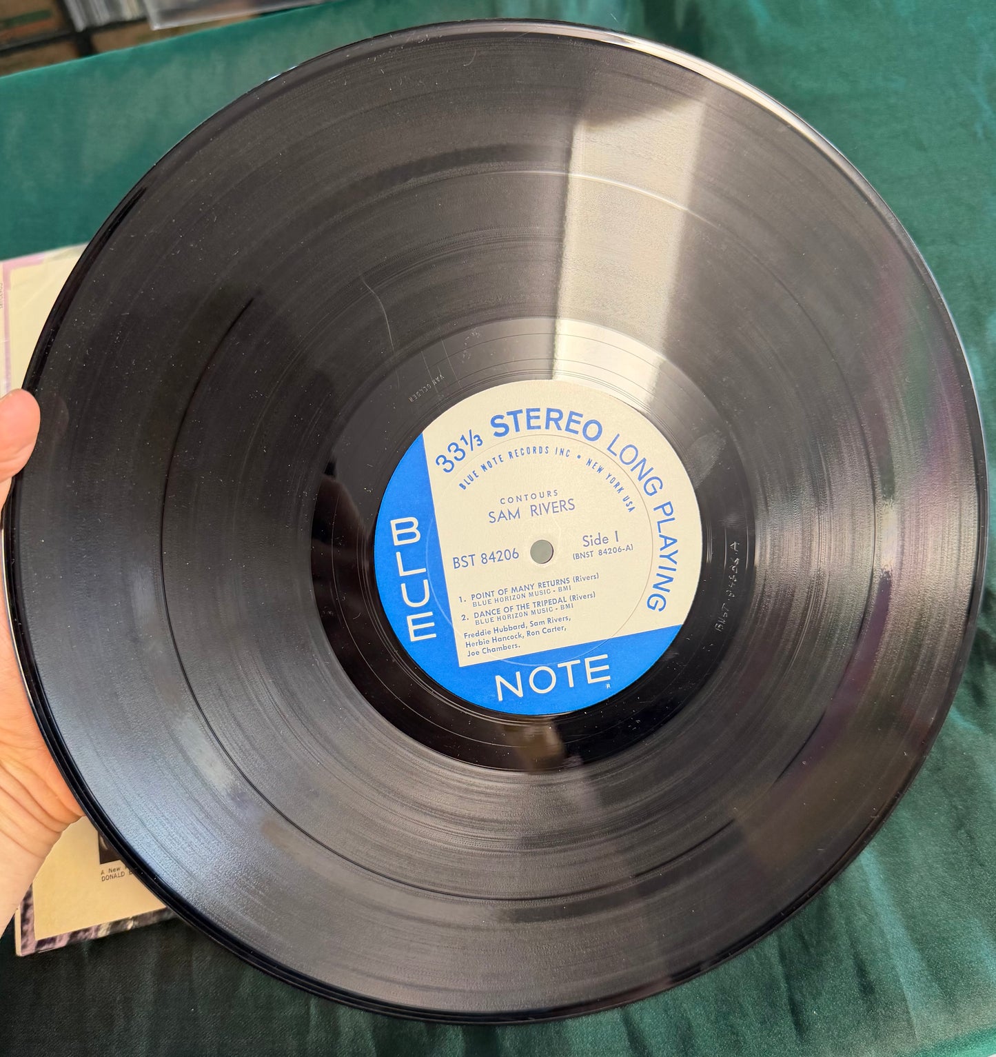 Sam Rivers - Contours 1st Stereo Press 1967 Blue Note NY RVG