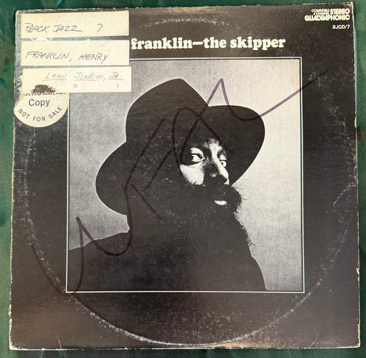 Henry Franklin - The Skipper Promo 1st Press 1972 Black Jazz