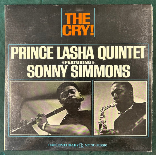 Prince Lasha Quintet - Sonny Simmons - The Cry! 1st Mono Press 1963 DG Contemporary