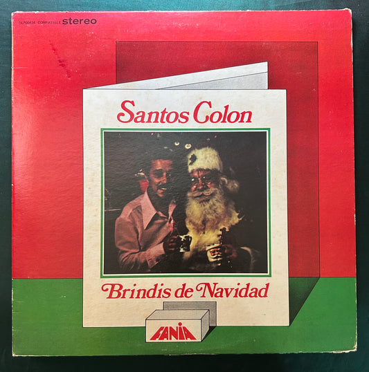 Santos Colon - Brindis De Navidad 1st Stereo Press Fania 1972 Holiday / Bolero