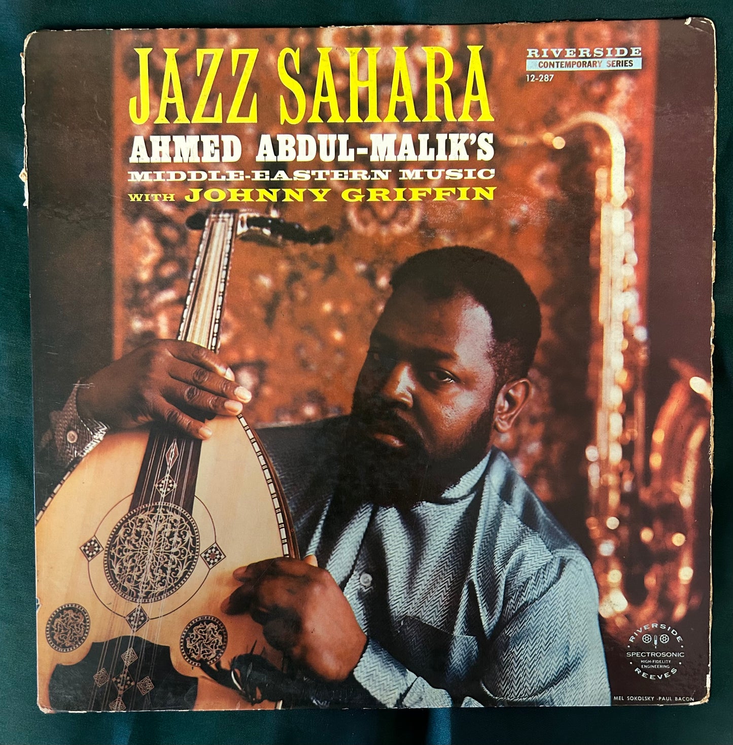 Ahmed Abdul Malik - Jazz Sahara 1st Mono Press 1959 Riverside