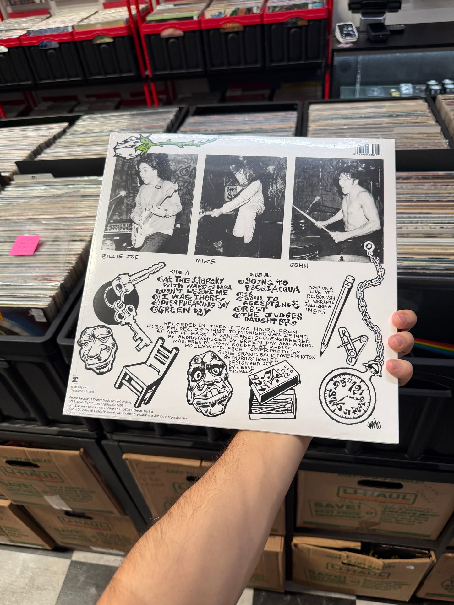 Green Day 39/Smooth Sealed 2023 w/ 45’s