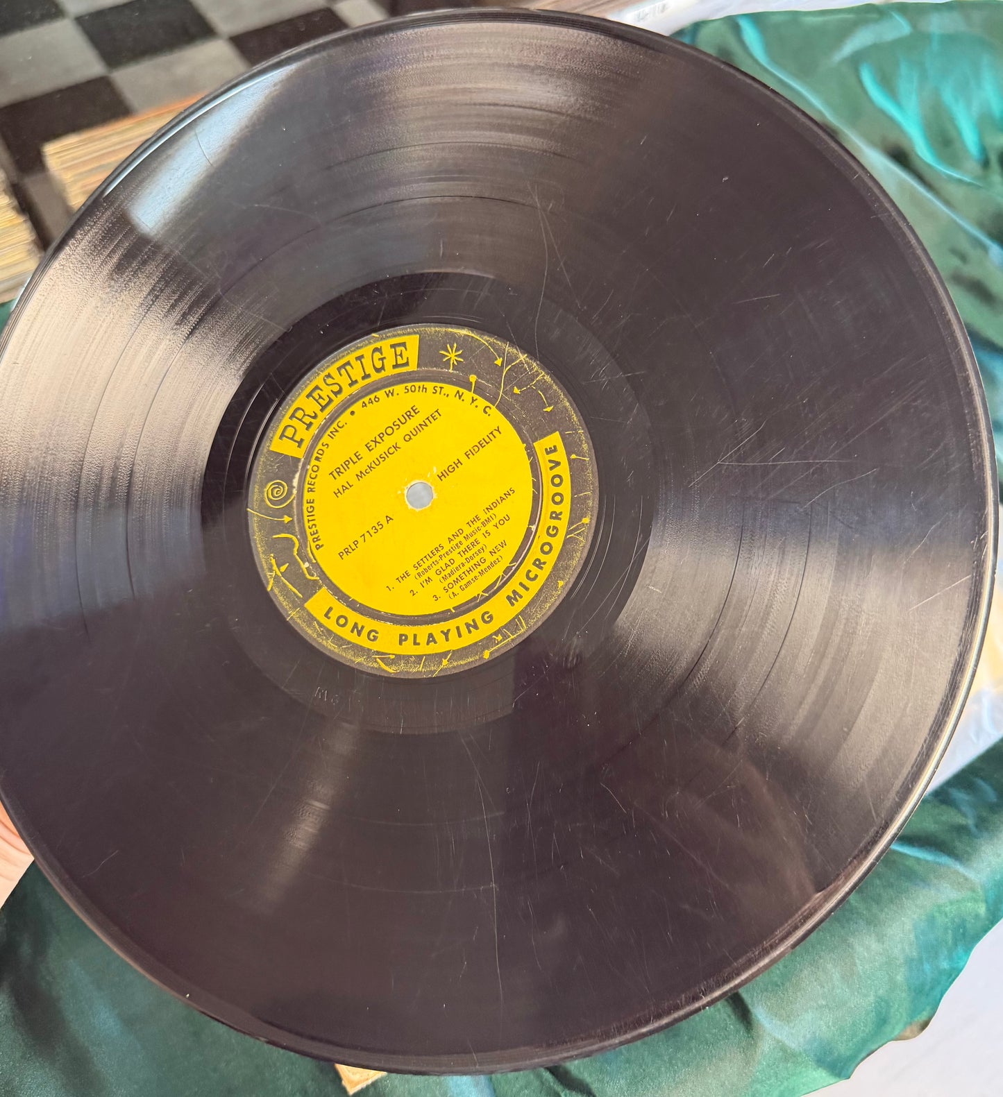 Hal McKusick - Triple Exposure 1st Mono Press 1957 Prestige (Starter Copy)