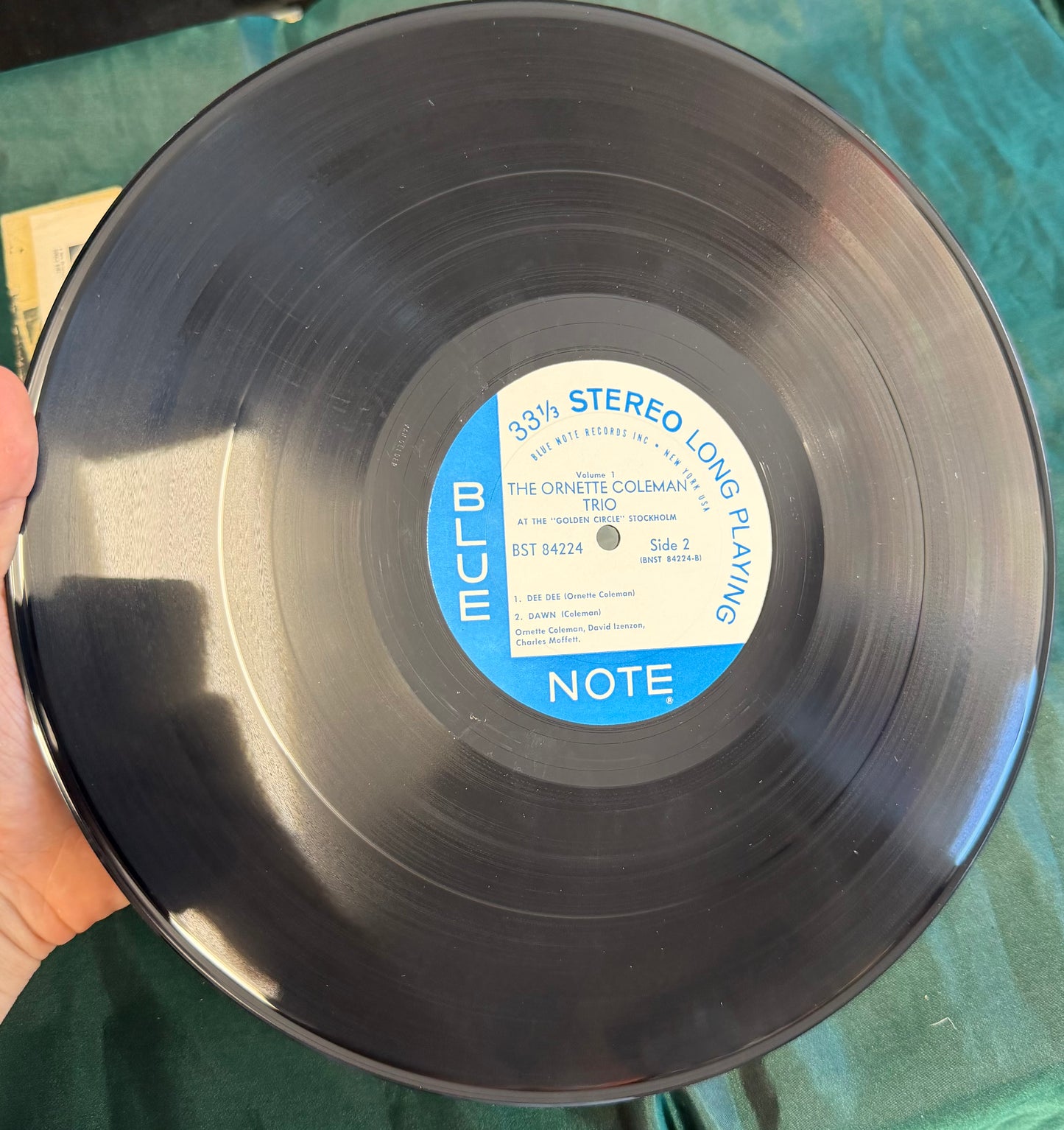 Ornette Coleman - At The "Golden Circle" Stockholm 1st Press 1966 Blue Note "p" Van Gelder