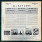 Prestige All Stars - All Day Long 1st Mono Press 1957 Prestige 50th St. PROMO