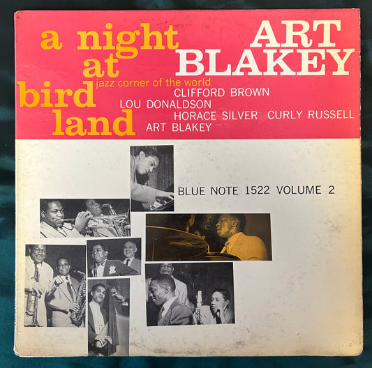 Art Blakey & The Jazz Messengers - A Night at Birdland Vol. 2 Blue Note 1959 Press