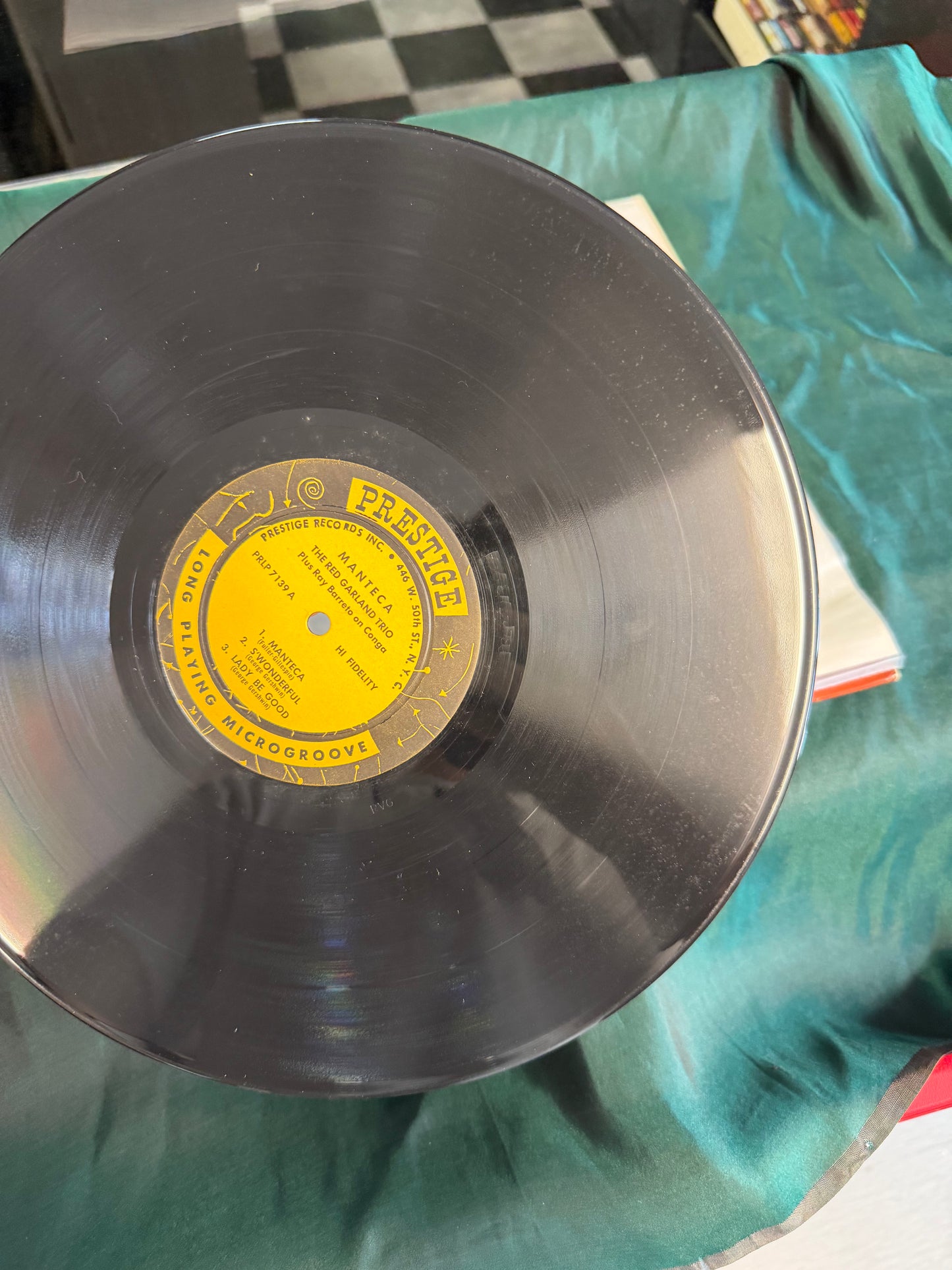 Red Garland Trio - Manteca 1st Mono Press 1958 Prestige 50th St. Promo! RVG
