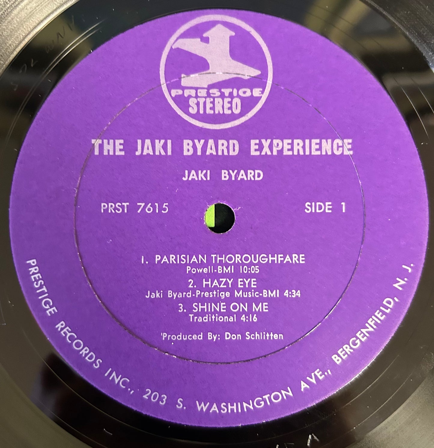 The Jaki Byard Experience - 1st Press Prestige 1969 Purple Trident Post Bop