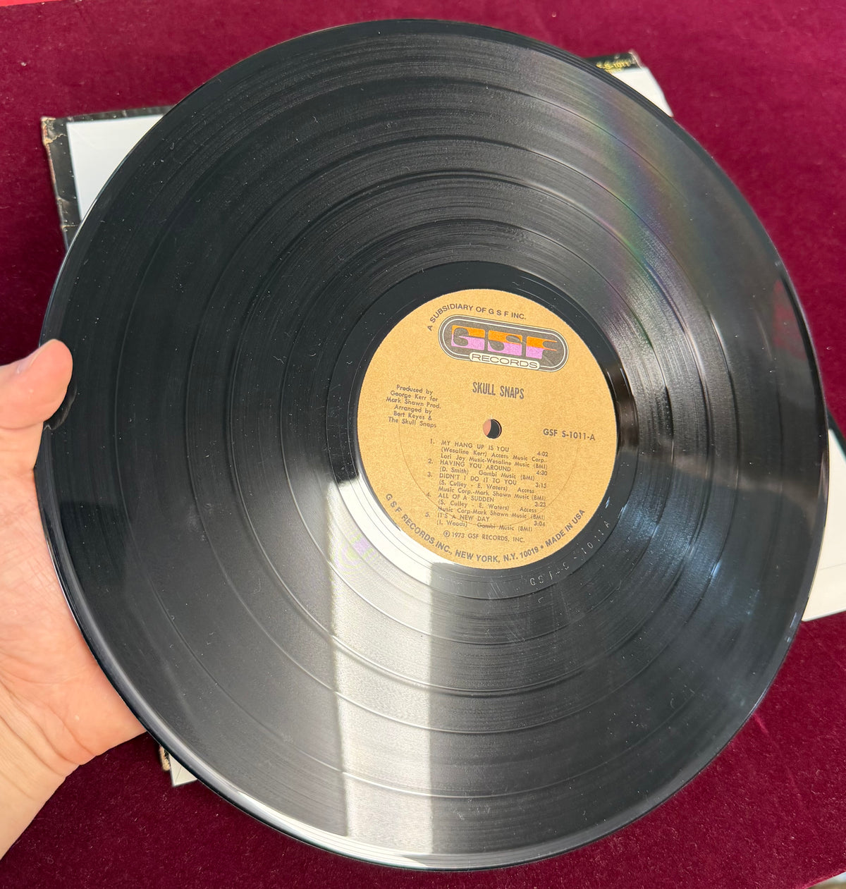 Skull Snaps - Skull Snaps 1st Press 1973 Rare Funk/Soul GSF Records - Sampled