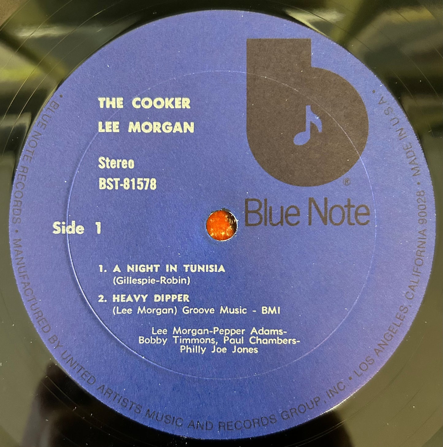 Lee Morgan - The Cooker 1973 Black "b" Press Blue Note