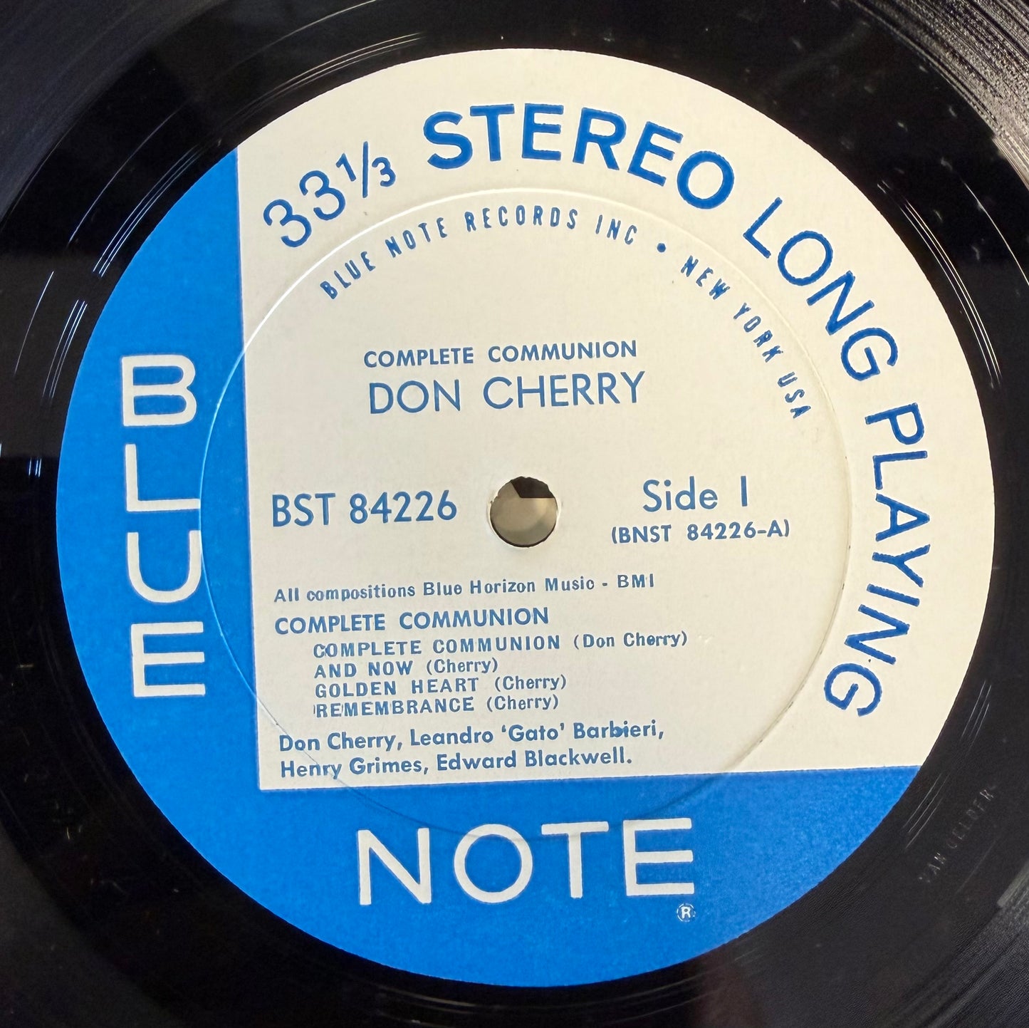 Don Cherry - Complete Communion 1st Press 1966 Blue Note Stereo