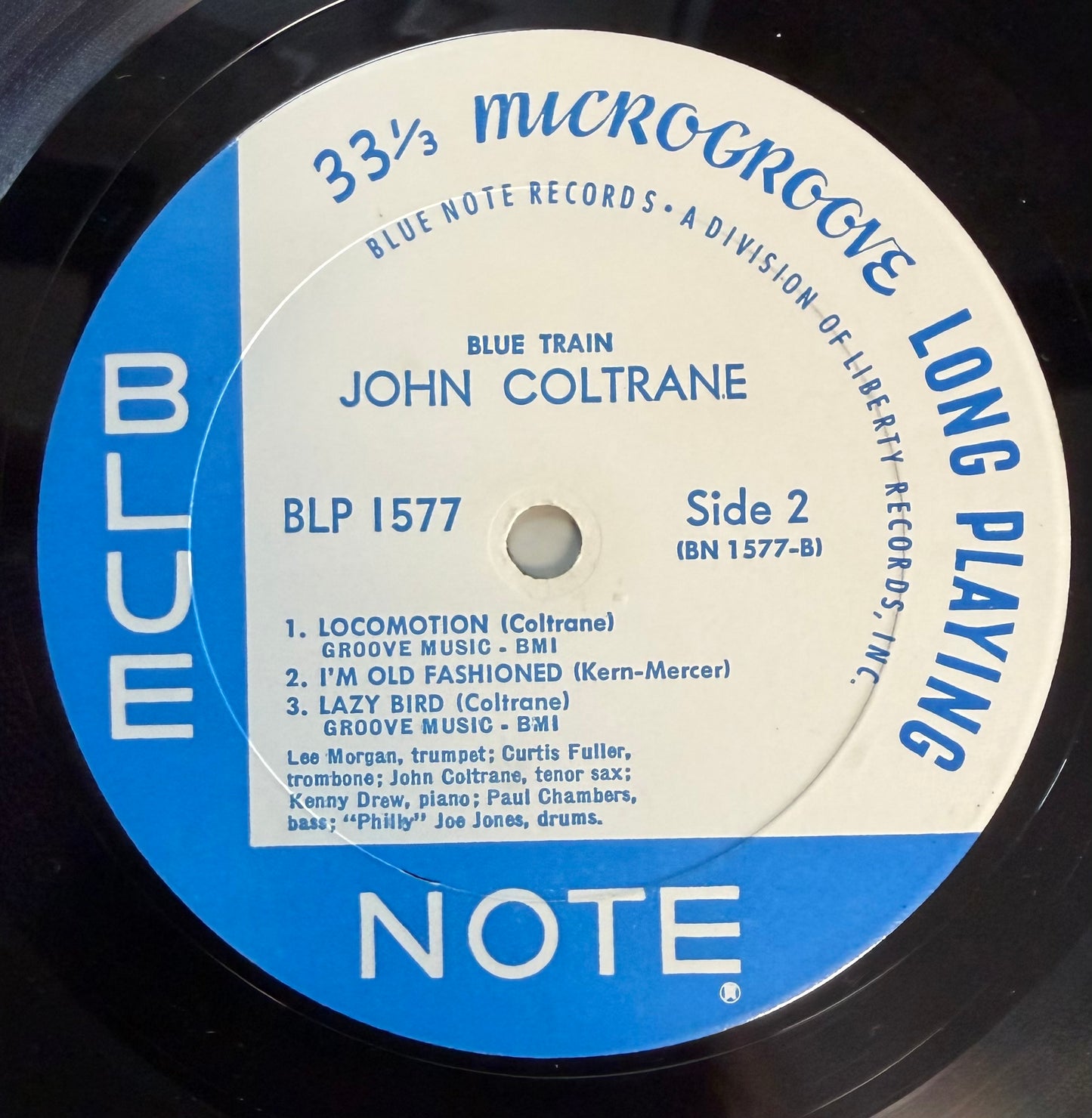 John Coltrane - Blue Train 1966 Liberty Mono Van Gelder