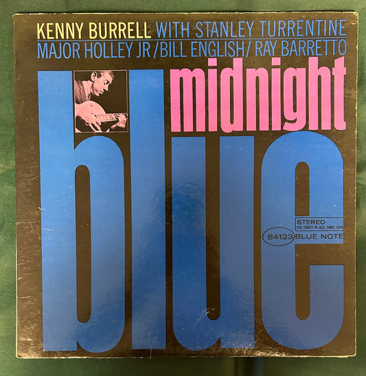 Kenny Burrell - Midnight Blue 1st Press Stereo 1963 Blue Note New York DG Side 2