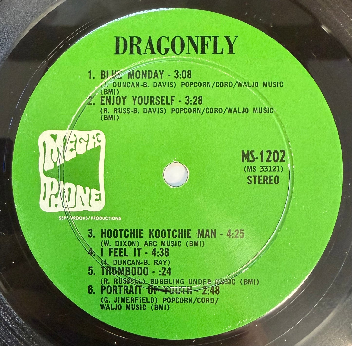 Dragonfly - Dragonfly 1st Press Rare Acid Psych 1968 Megaphone Records