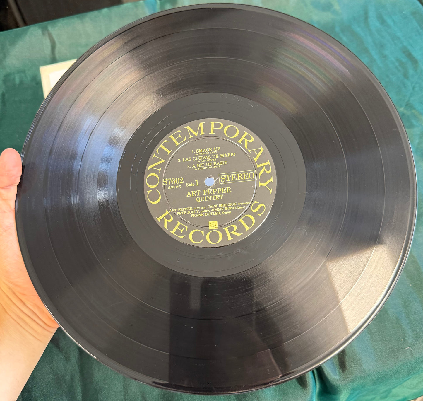 Art Pepper - Smack Up 1st Stereo Press 1962 Contemporary