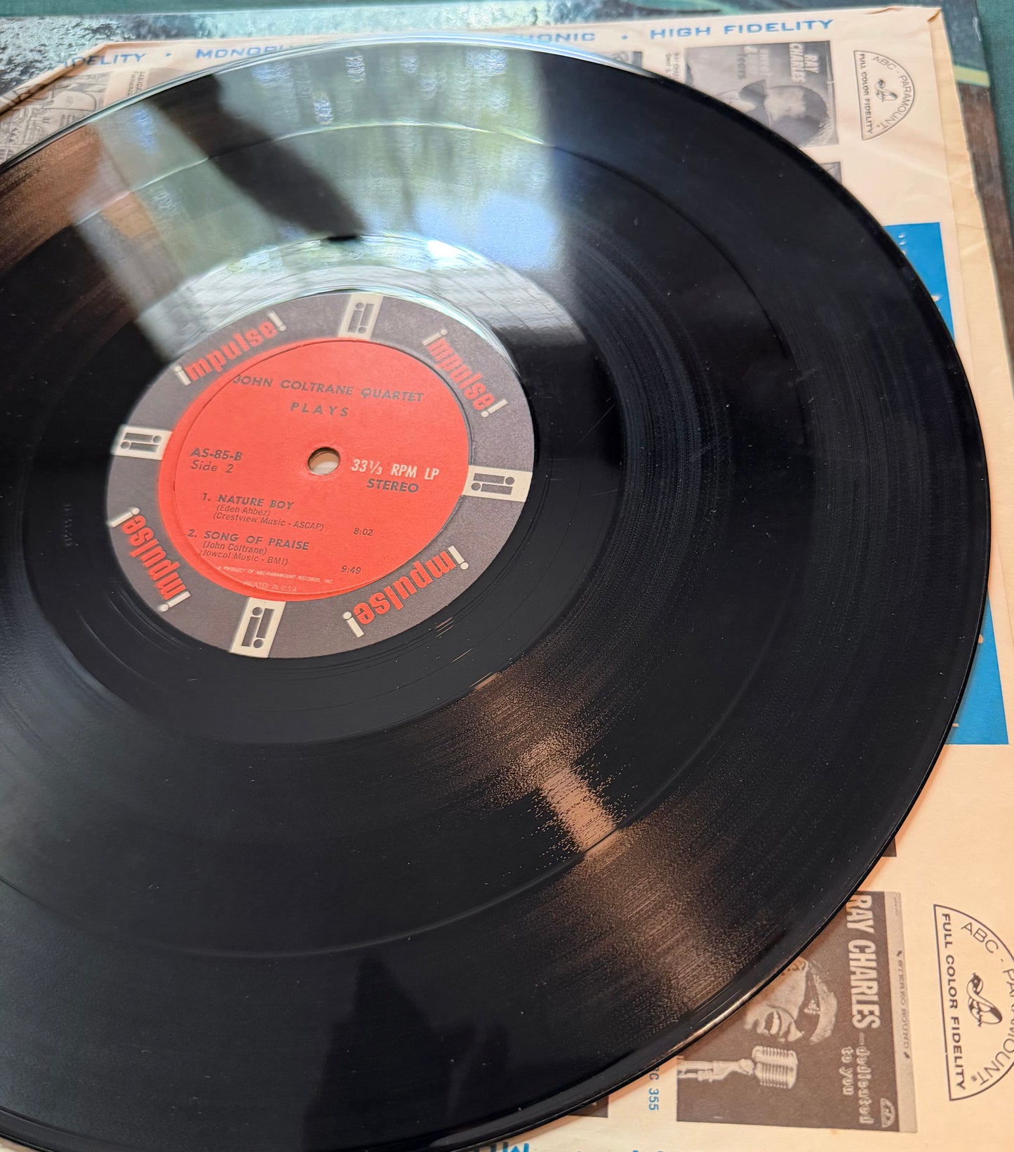John Coltrane Quartet - Plays Chim Chim Cheree... 1st Stereo Press 1965 Impulse Van Gelder