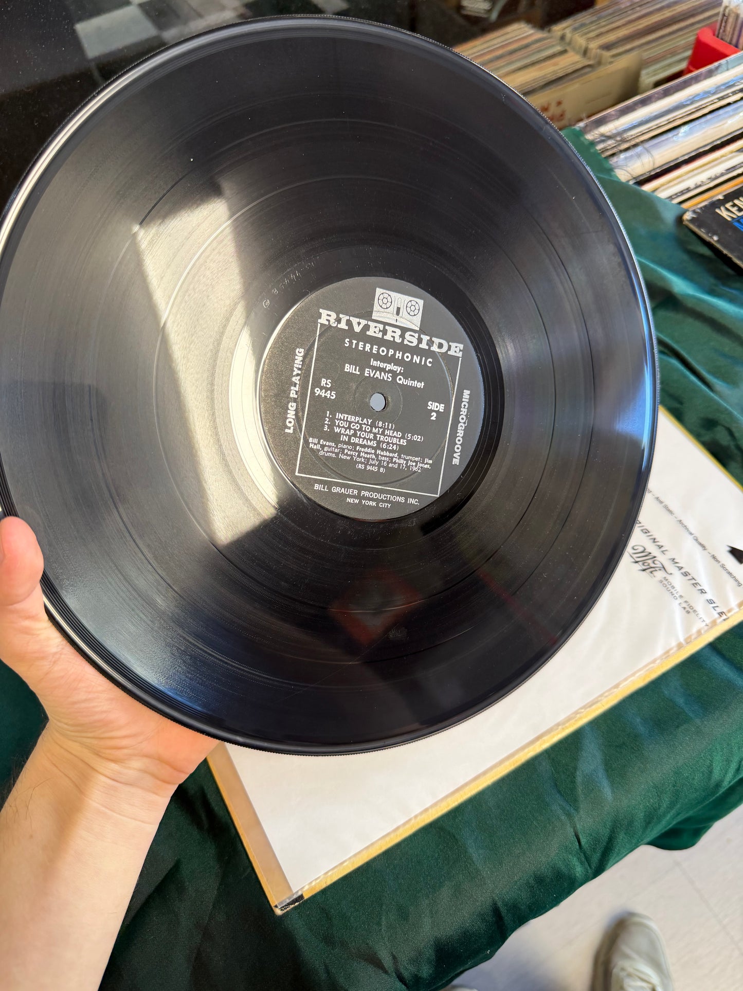 Bill Evans - Interplay 1st Press Stereo 1962 Riverside