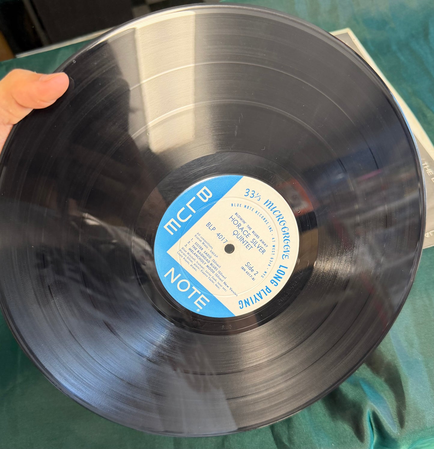 Horace Silver - Blowin’ The Blues Away 1st Press 1959 47 W. 63rd Blue Note Mono