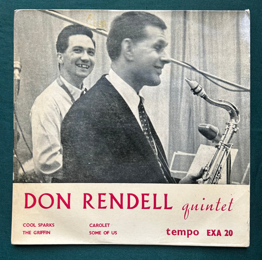 Don Rendell Quintet - Tempo EXA 20 British Jazz EP 1956 7" 45