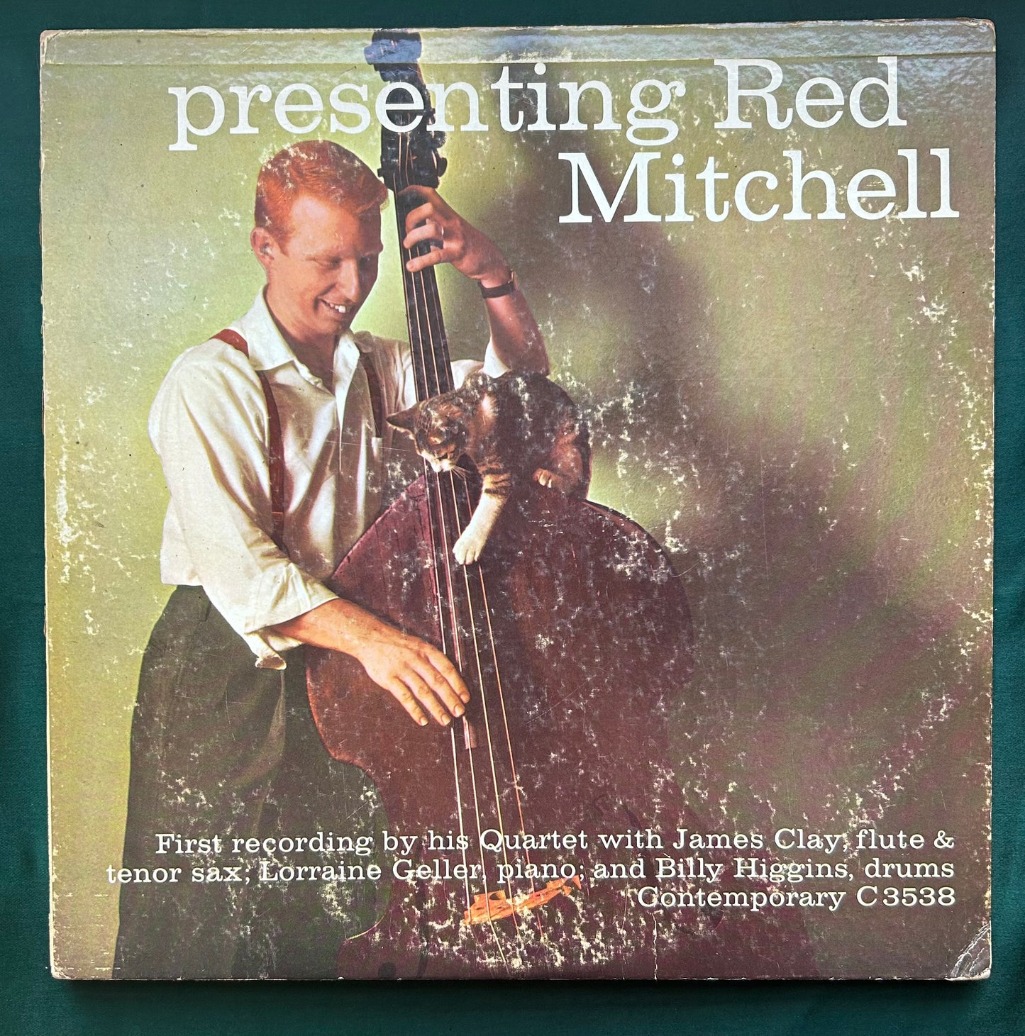 Red Mitchell - Presenting Red Mitchell 1957 Contemporary 1st Mono Press