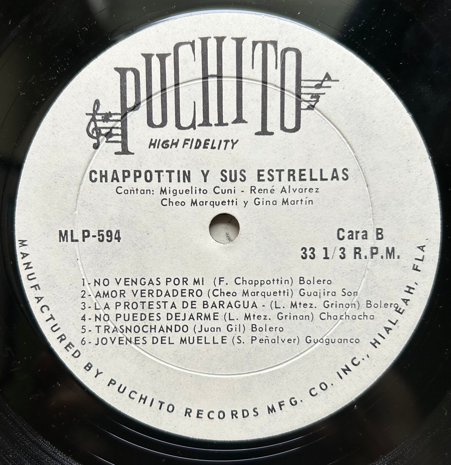 Chappottin y Sus Estrellas - 1967 Puchito Salsa