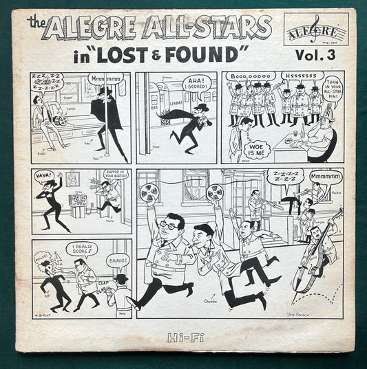 Alegre All-Stars - Vol. 3 Los And Found 1st Mono Press 1966 Alegre Blue Label