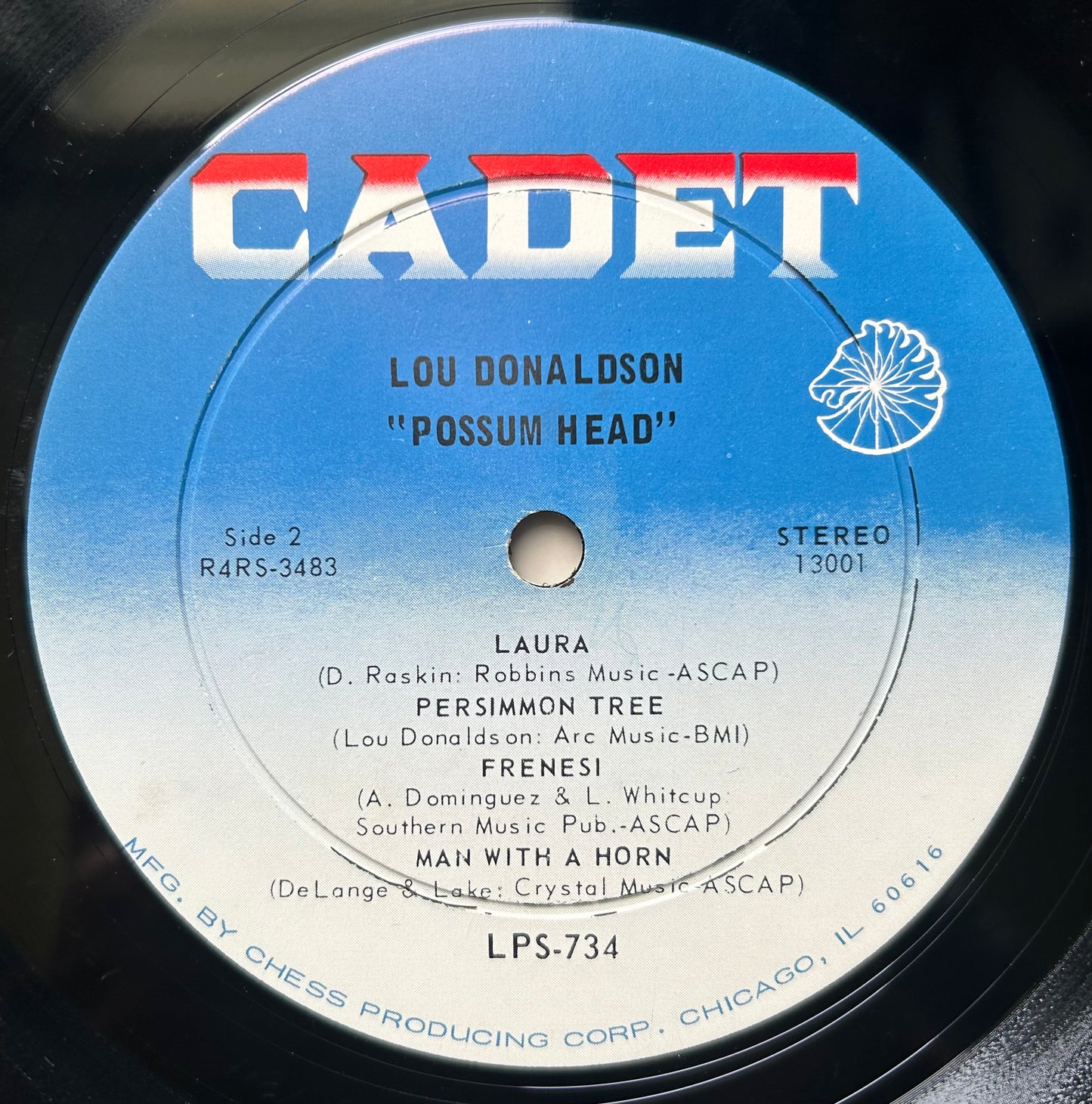 Lou Donaldson - Possum Head 2nd Mono Press 1966 Cadet