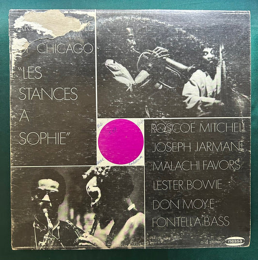 Art Ensemble of Chicago - Les Stances A Sophie 1st US Press Nessa 1971 Free Jazz